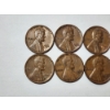 Image 2 : x8 Assorted Years U.S. Lincoln Memorial Cents Years: 1959-1975