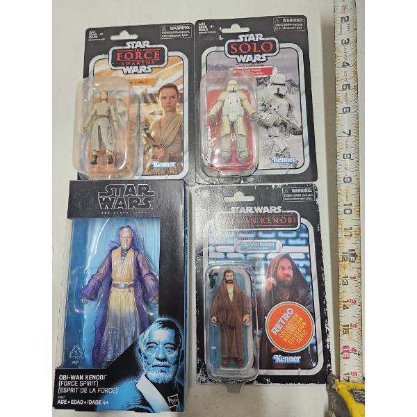 Star Wars Figures (Lot of 4)