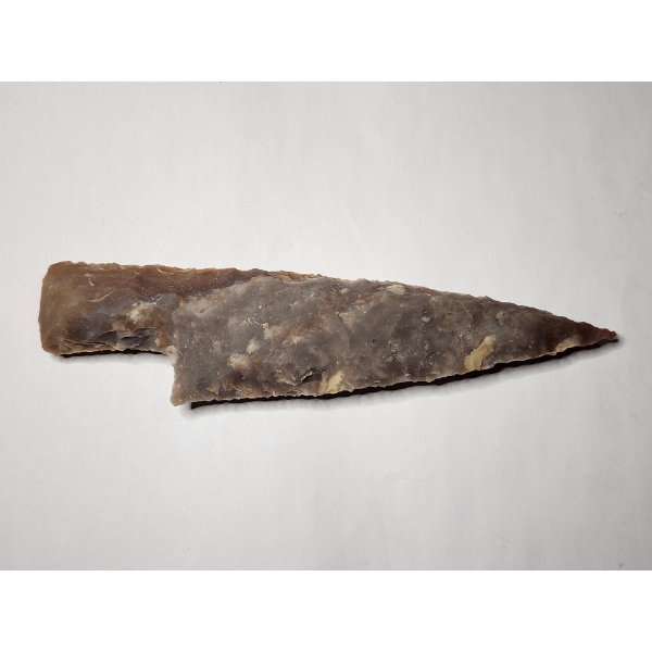 Native American Spearhead Measuring About 6.5 Inches Long - Excellent Specimen