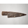 Image 1 : Native American Spearhead Measuring About 6.5 Inches Long - Excellent Specimen