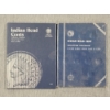 Two Indian Head Penny Collection Books Partially Filled - 22 Indian Head Pennies - Asstd. Dates
