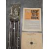 Image 3 : Vintage Gun Cleaning Kit, Targets & Leather Knife Pouch
