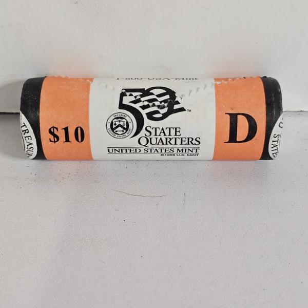 40 Brilliant Uncirculated (BU) 2006 Denver Mint ("D") Nevada State Quarters FV: $10.00