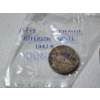 Image 3 : 1971 Eisenhower Dollar in Resin & 1943 Jefferson Nickel