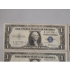 Image 2 : (5) Assorted United States $1 Silver Certificates - 1935 F, 1957, 1957 B - Face Value: $5.00