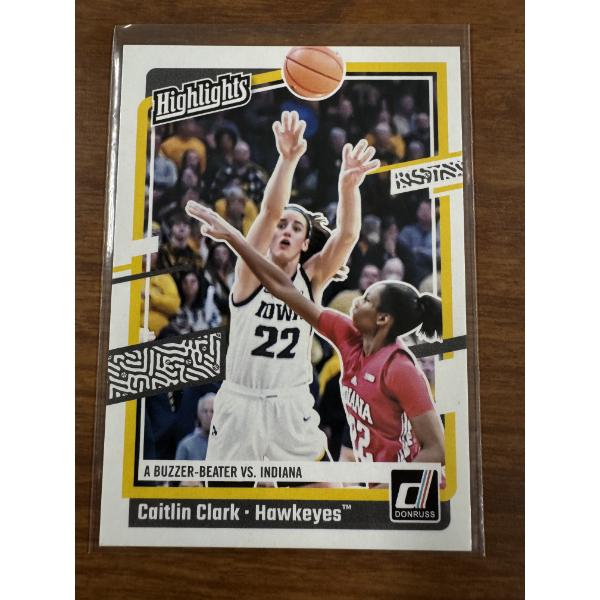 2024 Panini Caitlin Clark Rookie Basketball Card - Mint Condition