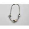 Image 1 : Sterling Silver Pandora Charm Bracelet With 3 Unique Charms - Total Weight: 26.2g