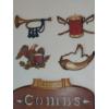 Image 3 : Complete As Shown, Grouping Of Wall Decor Including Fire Station Plaques & Art Print