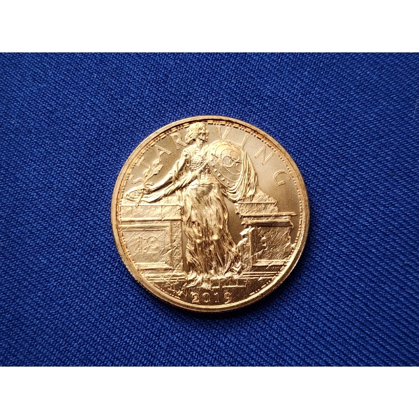 "Zombucks - Currency of the Apocalypse" 2019 Starving Liberty 1 oz .999 Fine Copper Round