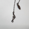 Image 4 : Sterling Silver Shell Ring, Chain, and Pin - Total Weight: 3.7g