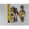 Image 5 : Three Gold-Tone and Two-Tone Men's Watches in Good Condition
