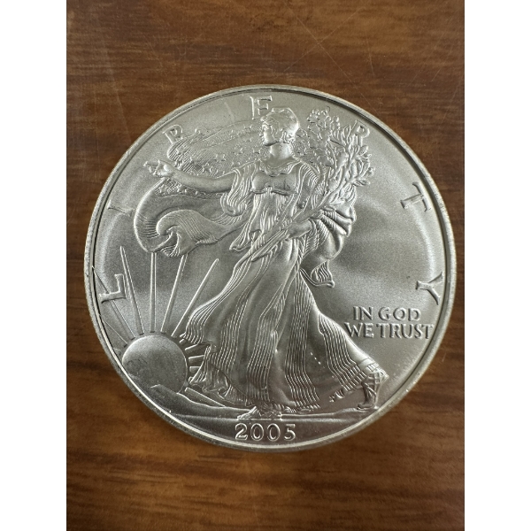 2005 American Silver Eagle - 1 Troy oz, .999 Silver