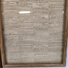 Image 10 : Two Framed Newspaper Articles & Cut Outs ~ London The Times Weekly Edition & Till The End of Time
