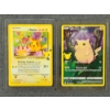 Image 1 : Lot of Two Pikachu 25th Anniversary Celebrations Holo Rare Pokemon Trading Cards 