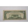 Image 4 : Off Center Error Series 1934 B $5 Silver Certificate With Julian & Vinson Signatures - Face Value $5
