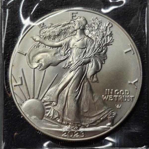 2023   United States Silver 1 Oz  .999 Eagle Uncirculated