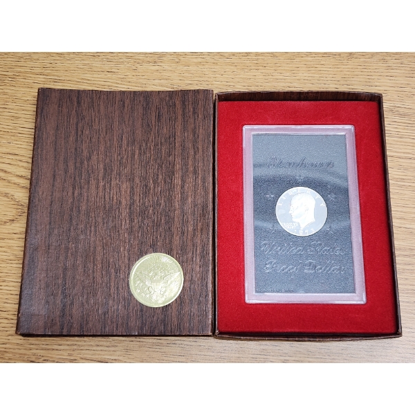 40% Silver 1973-S Eisenhower Proof Dollar 