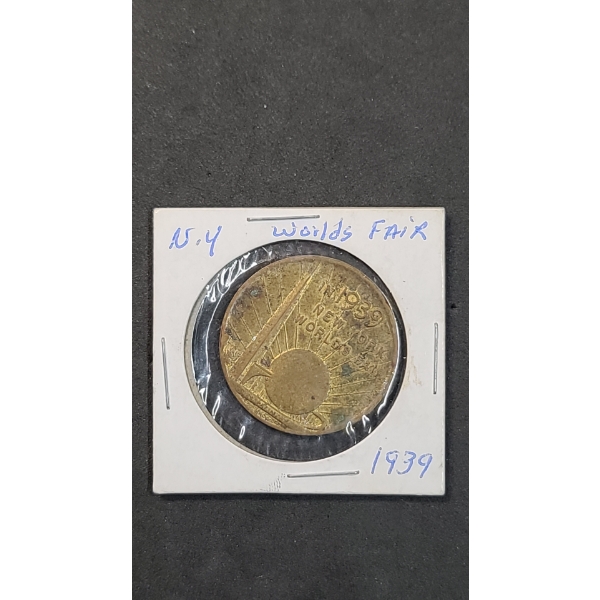 1939 New York World's Fair George Washington Commemorative Souvenir Coin