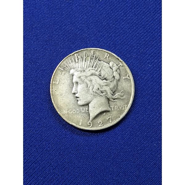1927-D U.S. Silver Peace Dollar