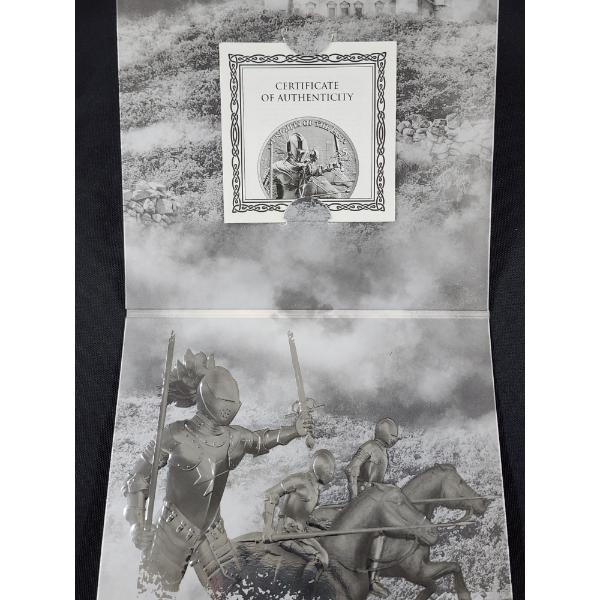 Germania Mint Knights of the Past 2021 Silver 1 Oz Round in Original Packaging!