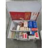 Image 7 : Excellent Condition Rubbermaid Cooler With Ice Pack, And Metal First Aid Box With Contents