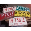 Image 1 : Antique & Vintage - 5 Pairs Matching - Original License Plates - See Pics