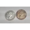 Image 2 : 1961 & 1962 Canada Queen Elizabeth II "Voyager" 80% Silver Dollar Coins