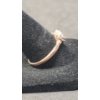 Image 3 : Women's 10K Heart Shaped Ring With Diamonds - Size 9 - Weight: 2.1g