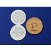 Image 2 : U.S. Bronze Independence National Historical Park Hall & Liberty Bell Coin Medal