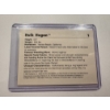 Image 2 : 1990 Classic WWF WWE Hulk Hogan Wrestling Trading Card - Mint Condition