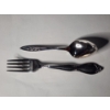 Image 7 : 388 Grams of Asstd. Silverplated Silverware With Two Added Stainless Pieces (Not Included in Weight)