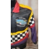 Image 3 : Vintage TAEBO Buddy Lazier Indy Racing 2000 Northern Light Series Medium Leather Jacket 