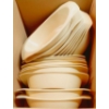 Image 3 : RESTAURANTEURS - Heavy Duty Tan Melamine (Qty 16) Oval Salad Bowls, Brand New.  Made by Prolon Co.  