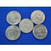 Image 2 : x5 Assorted Years Eisenhower Dollars FV: $5.00