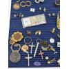 Image 2 : Tons of Costume Jewelry - Pins (mostly no backs) - Keychains - Earrings (some with no matches) 