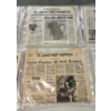 Image 6 : Lot of 13 Vintage Newspapers