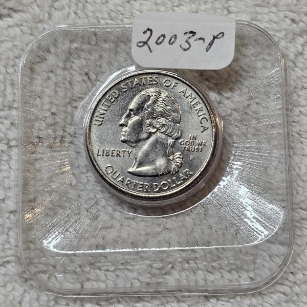 Assortment of State and Bicentennial Quarters in Protective Capsules FV: $4.75