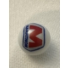Image 2 : Vintage Marathon Oil One Inch Advertising Shooter Marble - Mint Condition