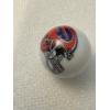 Image 3 : Vintage Buffalo Bills One Inch Shooter Glass Marble - Mint Condition