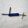 Image 8 : Three Vintage Like New Pocket Knives Ft. Blue Y & O Coal Safety Award 1978 In Holders