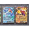 Image 3 : Three Holo Rare Pokemon Trading Cards - Meowscarda ex 015 Quaquaval ex 052 & Skeledirge ex 037