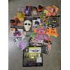Image 1 : Large Group Of Brand New Fun Halloween Items Including Socks, Stickers, Party Bulb, Carving Tools, J