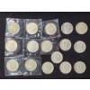 Image 1 : 16 Assorted 40% Silver Kennedy Half Dollars - ASW PER COIN: 0.1479 OZ 
