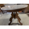 Image 3 : *Pick Up At Mantua Home-No Shipping Available* Gorgeous Vintage Marble Top Side Table In Great Condi