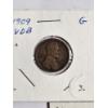 Image 2 : Five Lincoln Wheat Cents in Protective Cardboard Coin Flips