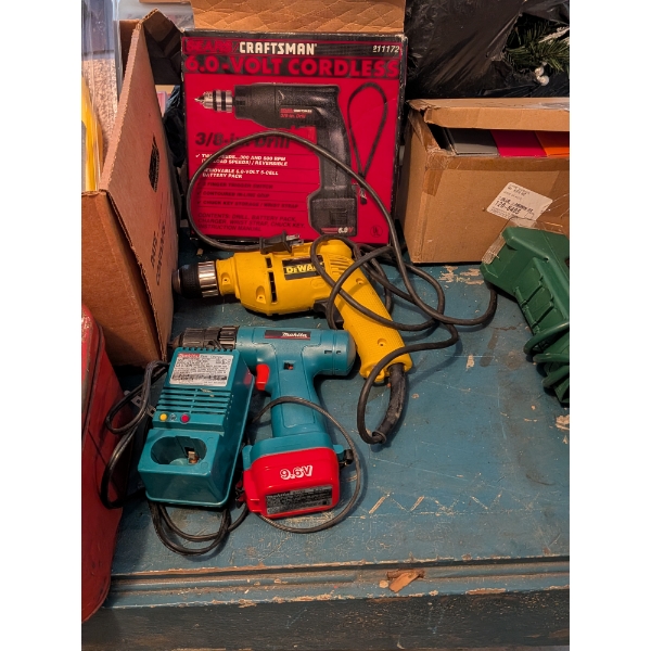 Dewalt Drill, Makita Drill, New Flashlight & More