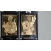 Image 5 : Collection Of (8) 22-Karat Gold Foil Commemorative Baseball Trading Cards Produced By Danbury Mint