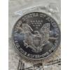 Image 1 : 2002 United States 1 Troy Oz 99.9% Pure Silver Eagle Walking Liberty $1 Bullion Coin