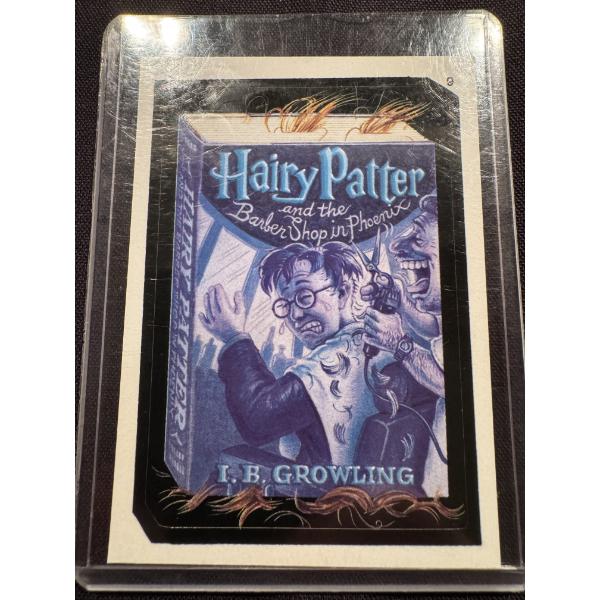 2004 Topps Wacky Packs Harry Patter & The Barber Shop In Phoenix Trading Card - Mint Condition