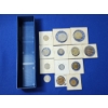 Lot of Assorted U.S. & World Coins & Coin Holder - See Description